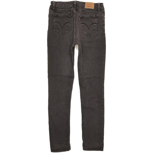 Levi's 711 Women Charcoal Skinny Slim Stretch Jeans W28 L30