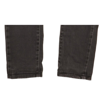 Levi's 711 Women Charcoal Skinny Slim Stretch Jeans W28 L30