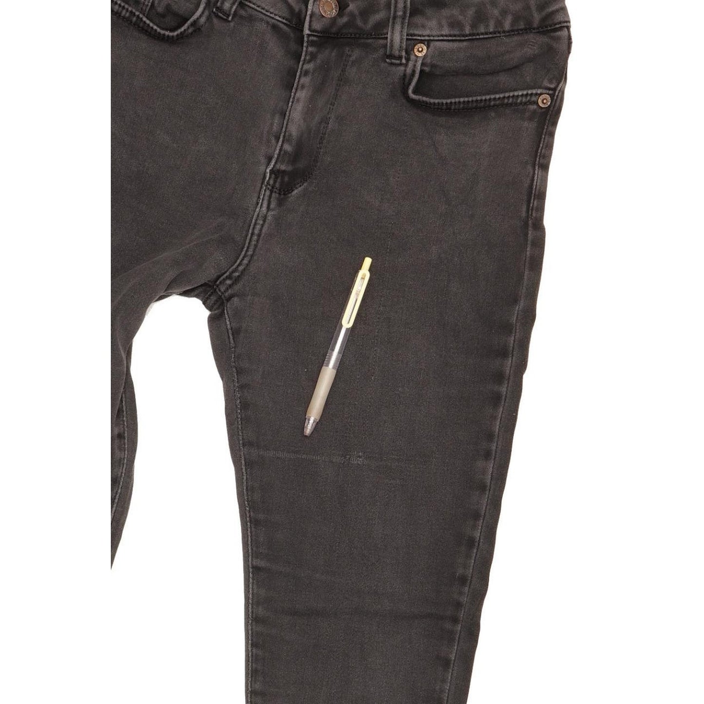 Levi's 711 Women Charcoal Skinny Slim Stretch Jeans W28 L30