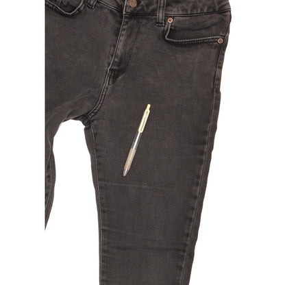 Levi's 711 Women Charcoal Skinny Slim Stretch Jeans W28 L30