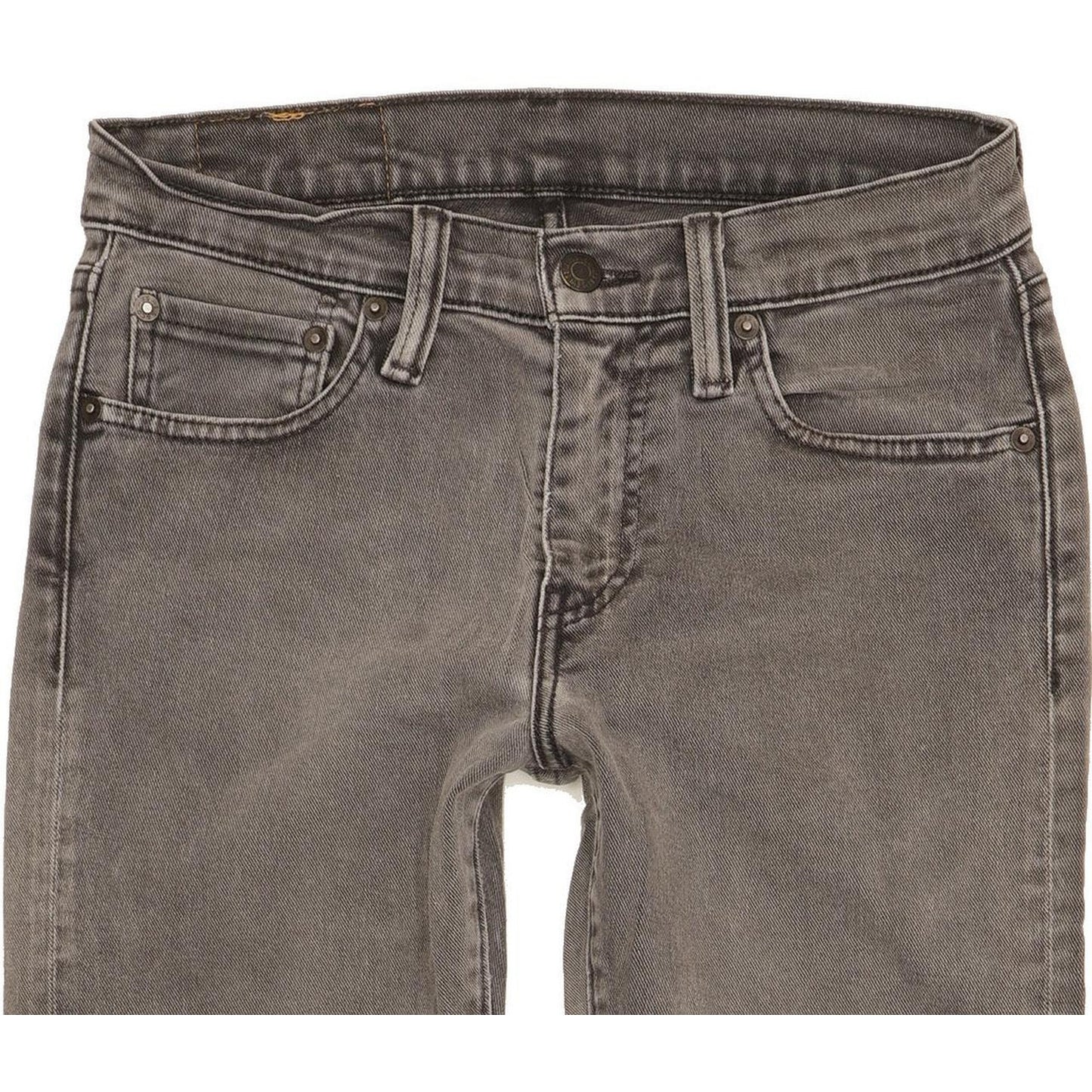 Levi's 510 Men Grey Skinny Slim Stretch Jeans W28 L29