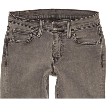 Levi's 510 Men Grey Skinny Slim Stretch Jeans W28 L29