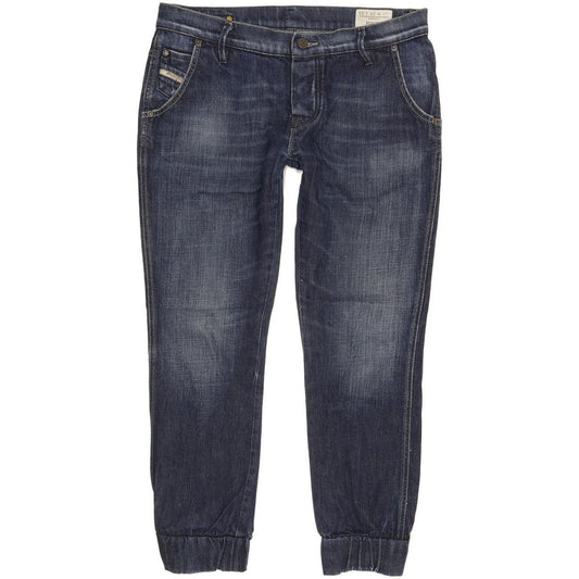 Diesel Joyze Women Blue Tapered Slim Jeans W29 L32