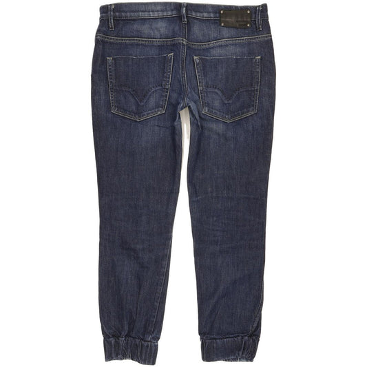 Diesel Joyze Women Blue Tapered Slim Jeans W29 L32