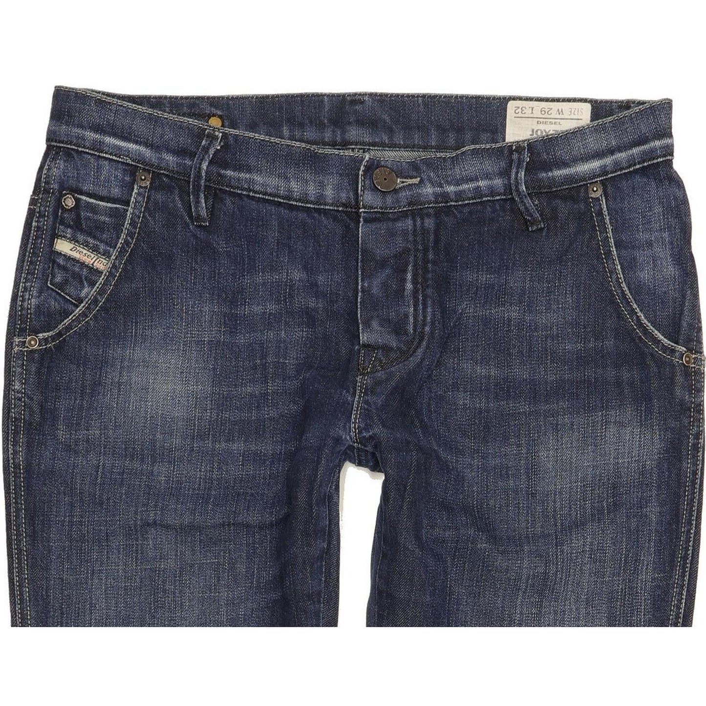 Diesel Joyze Women Blue Tapered Slim Jeans W29 L32