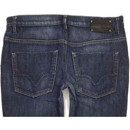 Diesel Joyze Women Blue Tapered Slim Jeans W29 L32