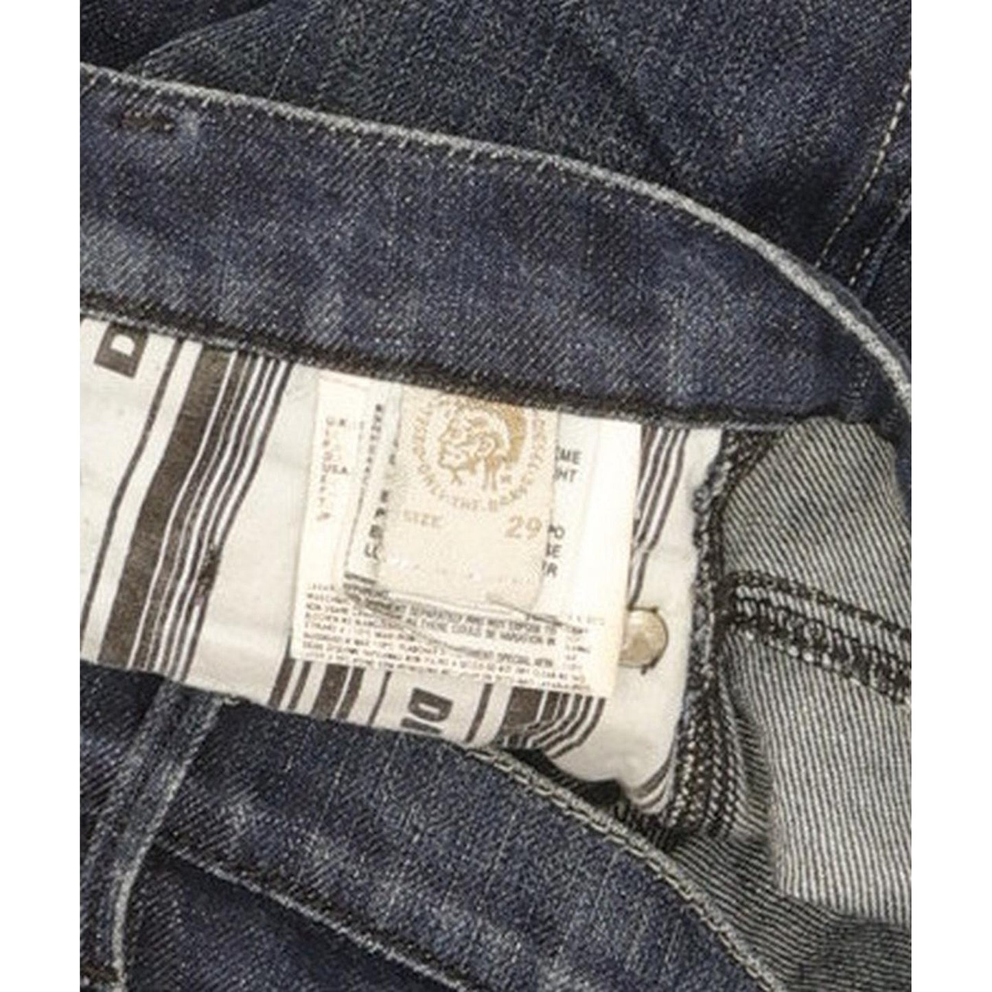 Diesel Joyze Women Blue Tapered Slim Jeans W29 L32