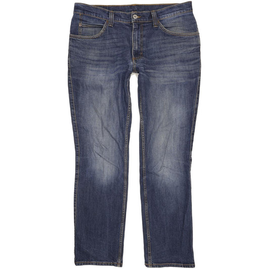 Mustang Men Blue Straight Regular Jeans W36 L31