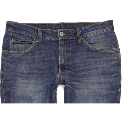 Mustang Men Blue Straight Regular Jeans W36 L31