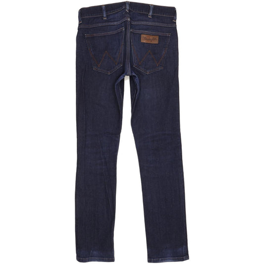 Wrangler Larston Men Blue Skinny Slim Stretch Jeans W31 L32