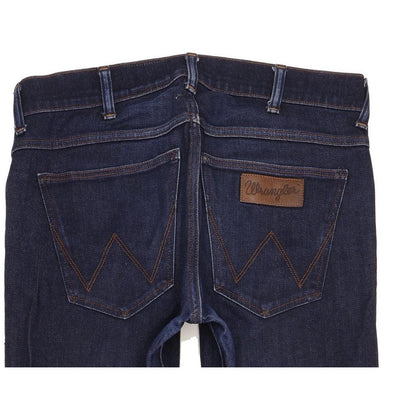 Wrangler Larston Men Blue Skinny Slim Stretch Jeans W31 L32