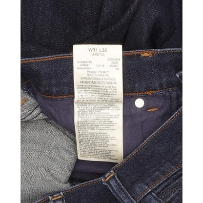 Wrangler Larston Men Blue Skinny Slim Stretch Jeans W31 L32