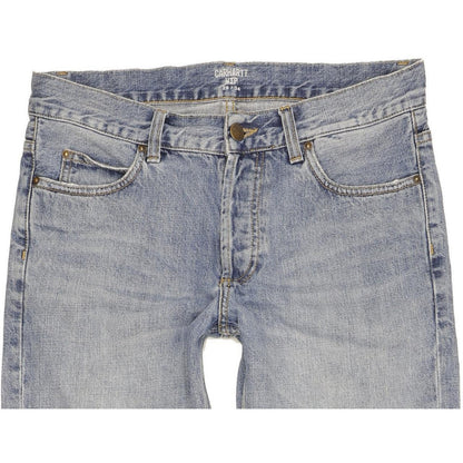Carhartt Bexar Men Blue Straight Regular Jeans W29 L33