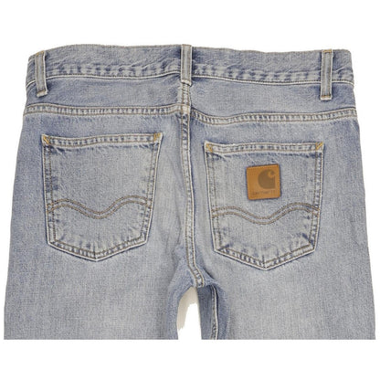 Carhartt Bexar Men Blue Straight Regular Jeans W29 L33