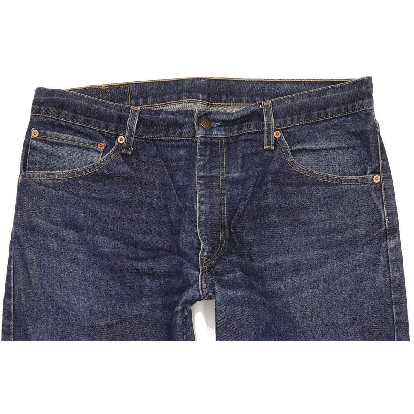 Levi's 521 Men Blue Straight Regular Jeans W37 L29