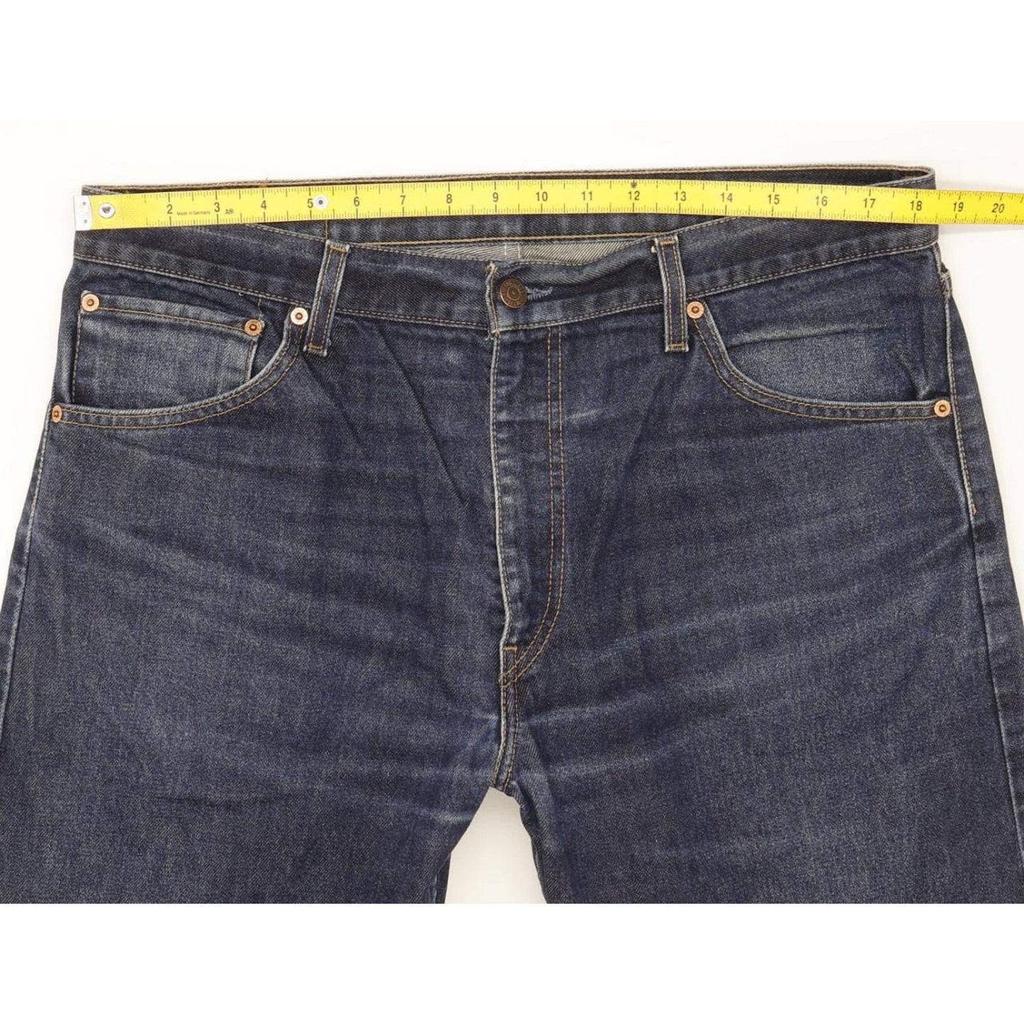 Levi's 521 Men Blue Straight Regular Jeans W37 L29