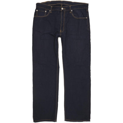 Levi's 501 Men Navy Straight Regular Trousers W38 L31