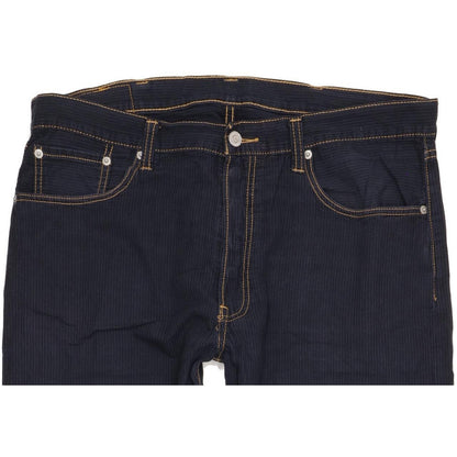 Levi's 501 Men Navy Straight Regular Trousers W38 L31