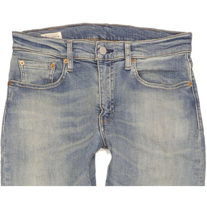 Levi's 512 Men Blue Tapered Slim Stretch Jeans W30 L29