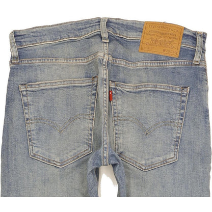 Levi's 512 Men Blue Tapered Slim Stretch Jeans W30 L29