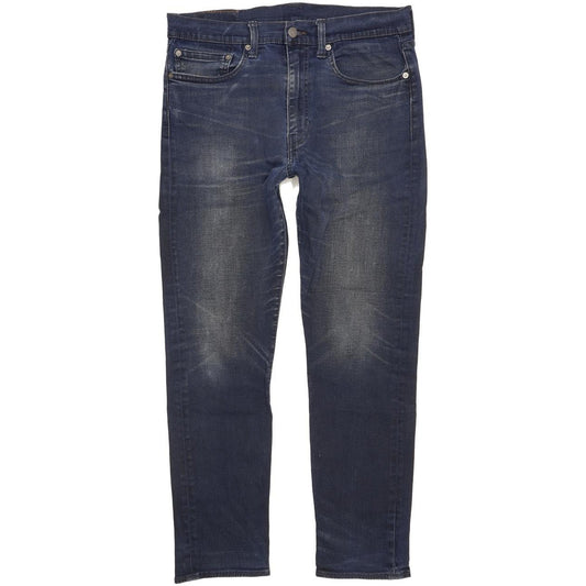 Levi's 522 Men Blue Straight Slim Stretch Jeans W34 L29