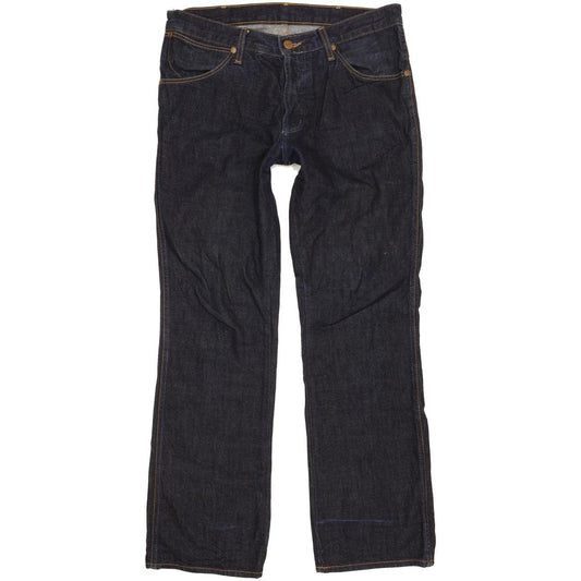 Wrangler Rockville Men Navy Straight Regular Jeans W32 L29