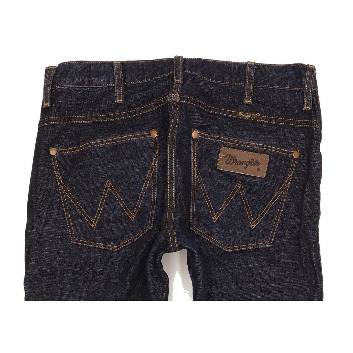 Wrangler Rockville Men Navy Straight Regular Jeans W32 L29