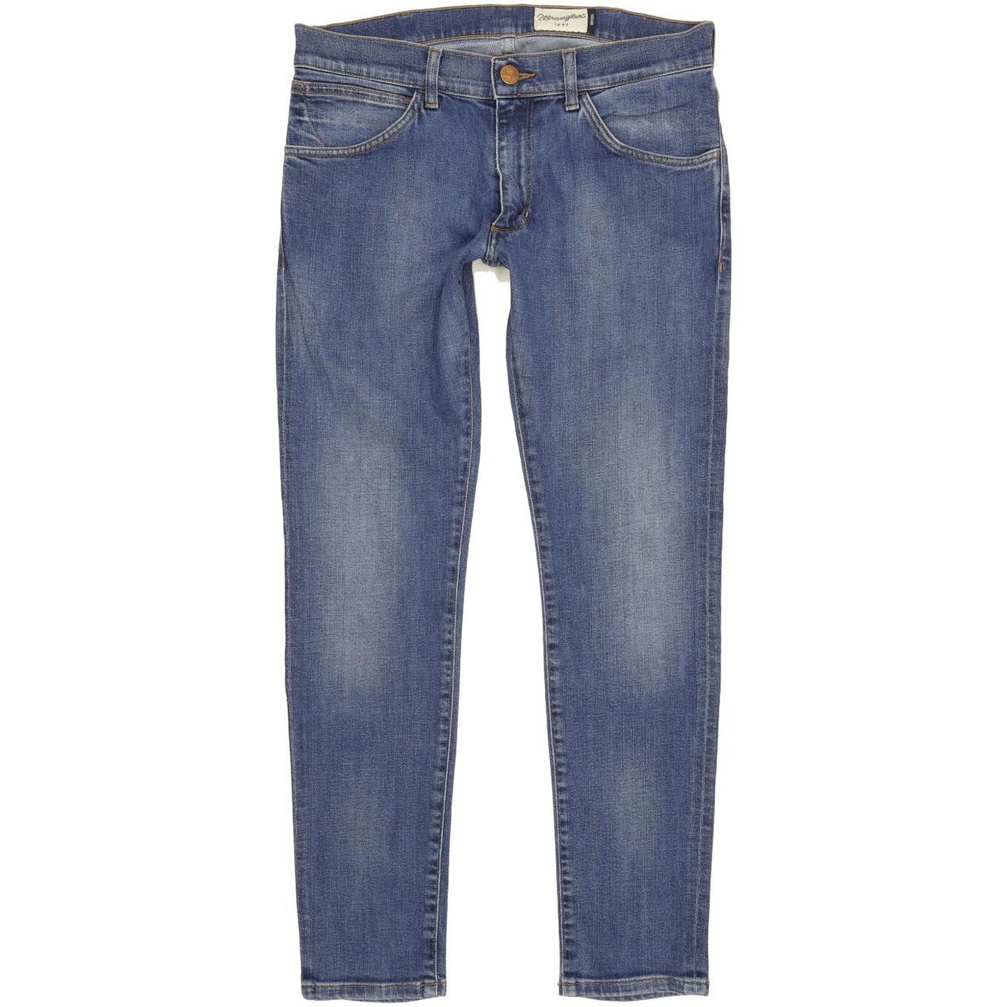Wrangler Bryson Men Blue Skinny Slim Stretch Jeans W31 L30