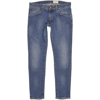 Wrangler Bryson Men Blue Skinny Slim Stretch Jeans W31 L30