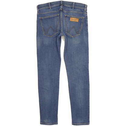 Wrangler Bryson Men Blue Skinny Slim Stretch Jeans W31 L30