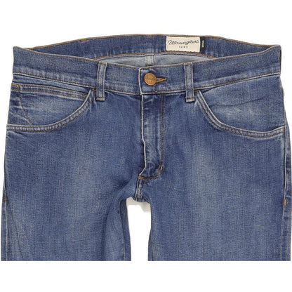 Wrangler Bryson Men Blue Skinny Slim Stretch Jeans W31 L30