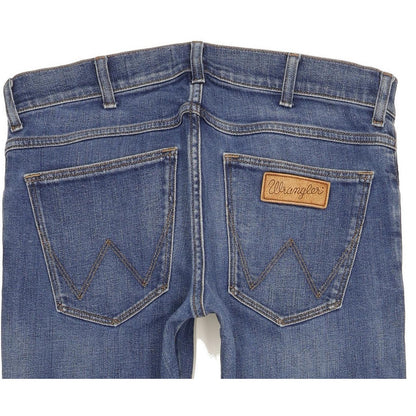 Wrangler Bryson Men Blue Skinny Slim Stretch Jeans W31 L30