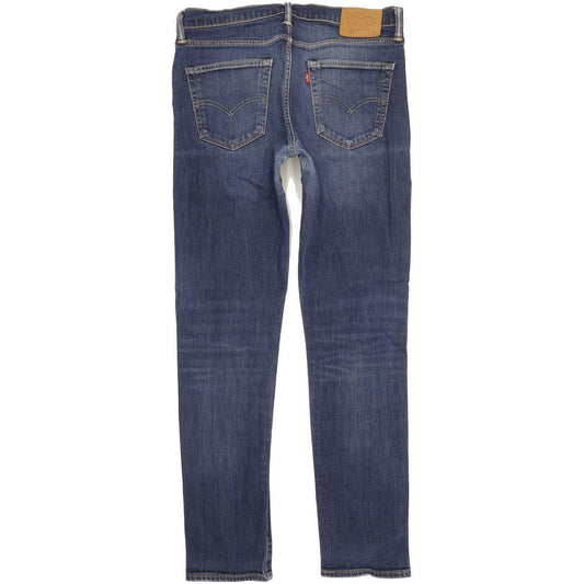 Levi's 508 Men Blue Straight Slim Stretch Jeans W33 L34