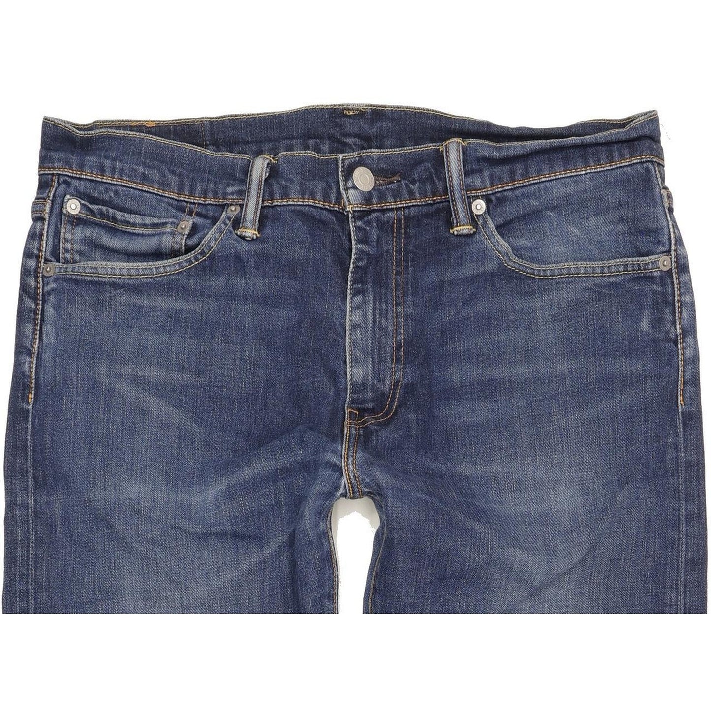 Levi's 508 Men Blue Straight Slim Stretch Jeans W33 L34