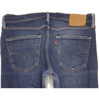 Levi's 508 Men Blue Straight Slim Stretch Jeans W33 L34