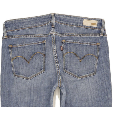 Levi's Demi Curve Women Blue Skinny Slim Stretch Jeans W28 L32