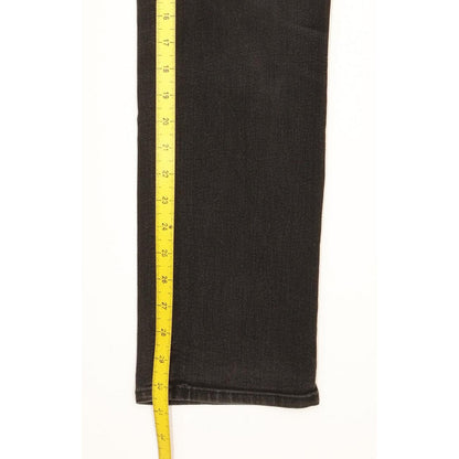Levi's 414 Women Black Straight Relaxed Stretch Jeans W28 L31