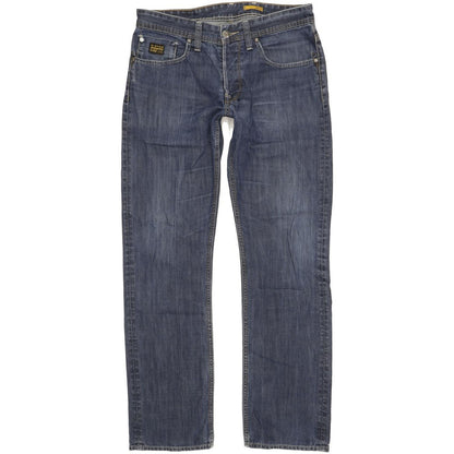 G-Star Porter Men Blue Straight Regular Jeans W32 L32