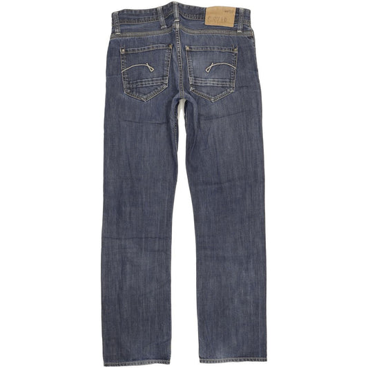 G-Star Porter Men Blue Straight Regular Jeans W32 L32