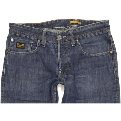 G-Star Porter Men Blue Straight Regular Jeans W32 L32