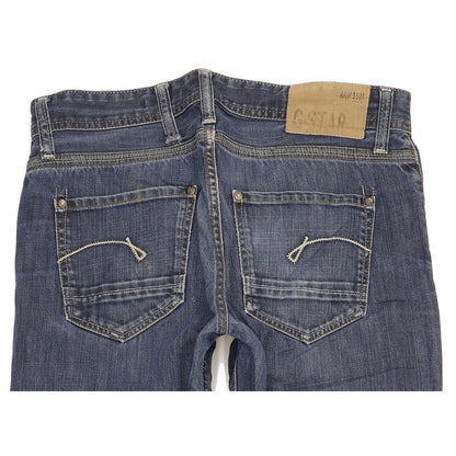 G-Star Porter Men Blue Straight Regular Jeans W32 L32