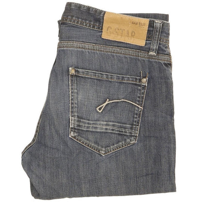 G-Star Porter Men Blue Straight Regular Jeans W32 L32
