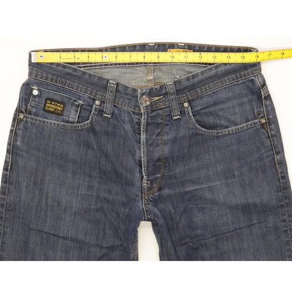 G-Star Porter Men Blue Straight Regular Jeans W32 L32