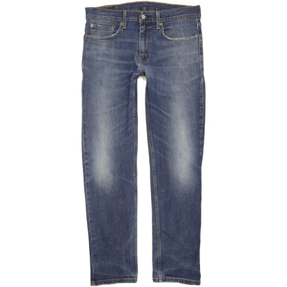 Levi's Men Blue Straight Slim Stretch Jeans W32 L32