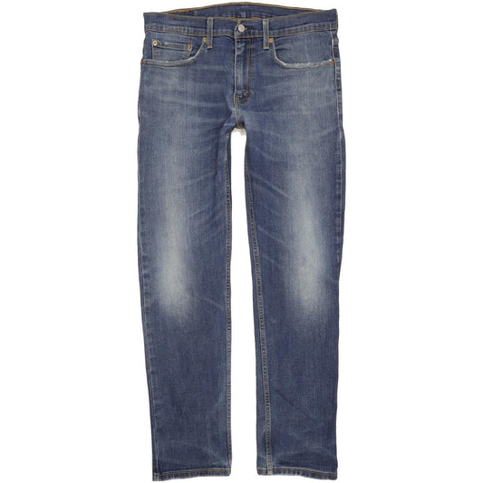 Levi's Men Blue Straight Slim Stretch Jeans W32 L32