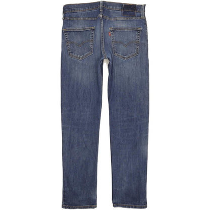 Levi's Men Blue Straight Slim Stretch Jeans W32 L32