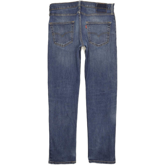 Levi's Men Blue Straight Slim Stretch Jeans W32 L32