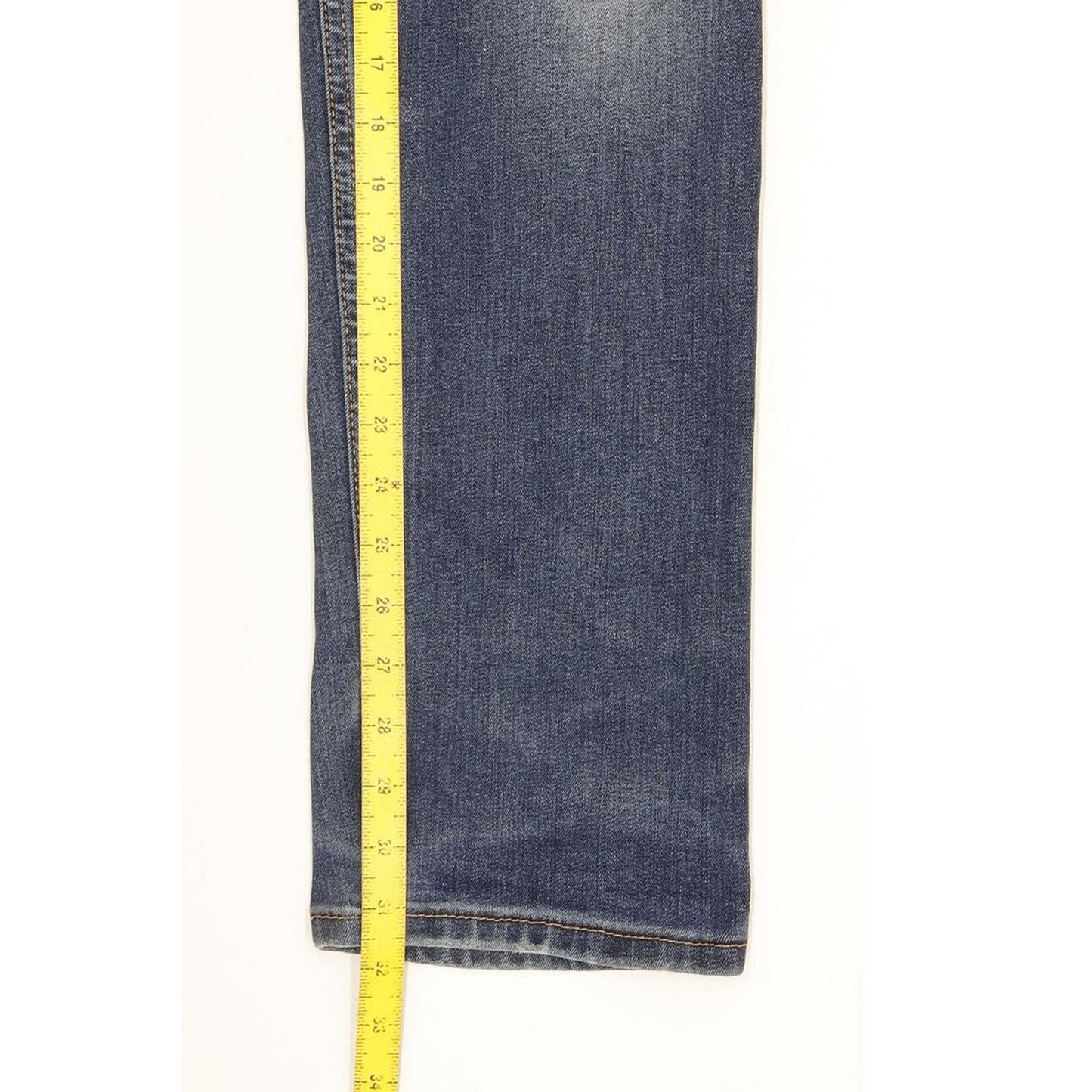 Levi's Men Blue Straight Slim Stretch Jeans W32 L32
