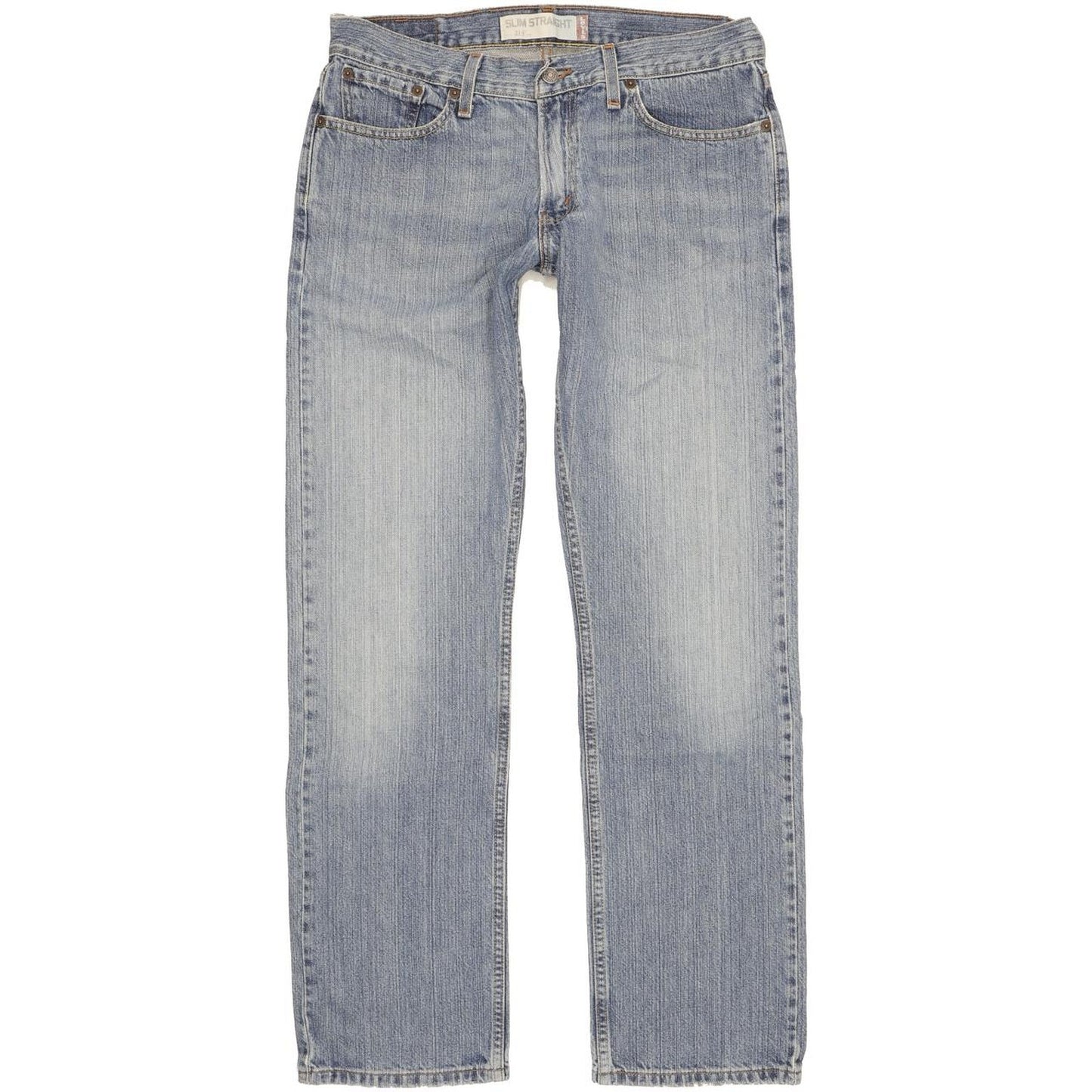 Levi's 514 Men Blue Straight Slim Jeans W33 L32