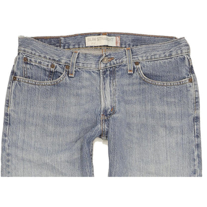 Levi's 514 Men Blue Straight Slim Jeans W33 L32
